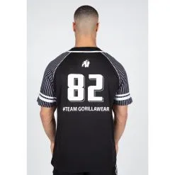 Camiseta Musculación Manga Corta Hombre GORILLA WEAR Béisbol 82 Negro 9 Camiseta Musculación Manga Corta Hombre GORILLA WEAR Béisbol 82 Negro -Running comercio camiseta musculacion manga corta hombre gorilla wear beisbol 82 negro 1