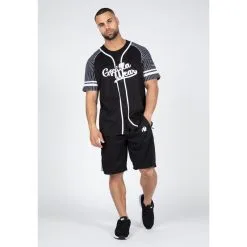 Camiseta Musculación Manga Corta Hombre GORILLA WEAR Béisbol 82 Negro 10 Camiseta Musculación Manga Corta Hombre GORILLA WEAR Béisbol 82 Negro -Running comercio camiseta musculacion manga corta hombre gorilla wear beisbol 82 negro 2