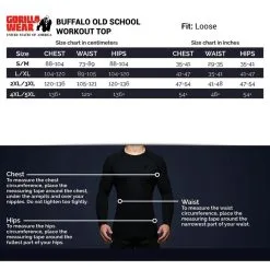 Camiseta Musculación Manga Corta Hombre GORILLA WEAR Buffalo Old School Rojo -Running comercio camiseta musculacion manga corta hombre gorilla wear buffalo old school rojo 4