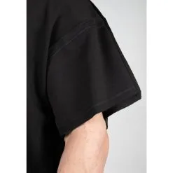 Camiseta Musculación Manga Corta Hombre GORILLA WEAR Sheldon Negro -Running comercio camiseta musculacion manga corta hombre gorilla wear sheldon negro 4