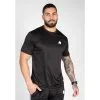 Camiseta Musculación Manga Corta Poliéster Hombre GORILLA WEAR Fargo Negro -Running comercio camiseta musculacion manga corta poliester hombre gorilla wear fargo negro