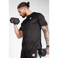 Camiseta Musculación Manga Corta Poliéster Hombre GORILLA WEAR Fargo Negro 10 Camiseta Musculación Manga Corta Poliéster Hombre GORILLA WEAR Fargo Negro -Running comercio camiseta musculacion manga corta poliester hombre gorilla wear fargo negro 3