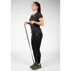 Camiseta Musculación Manga Corta Poliéster Mujer GORILLA WEAR Elmira Negro 10 Camiseta Musculación Manga Corta Poliéster Mujer GORILLA WEAR Elmira Negro -Running comercio camiseta musculacion manga corta poliester mujer gorilla wear elmira negro 2