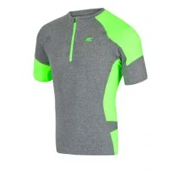 BODYCROSS Camiseta Para Correr Mile Gris