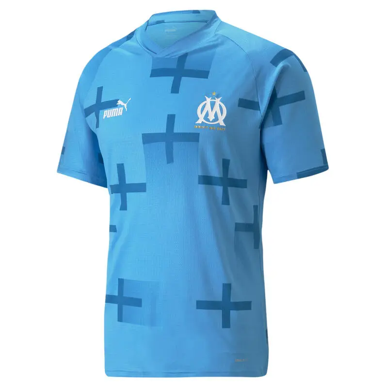 Camiseta Prepartido Hombre Olympique De Marseille PUMA 3 Camiseta Prepartido Hombre Olympique De Marseille PUMA