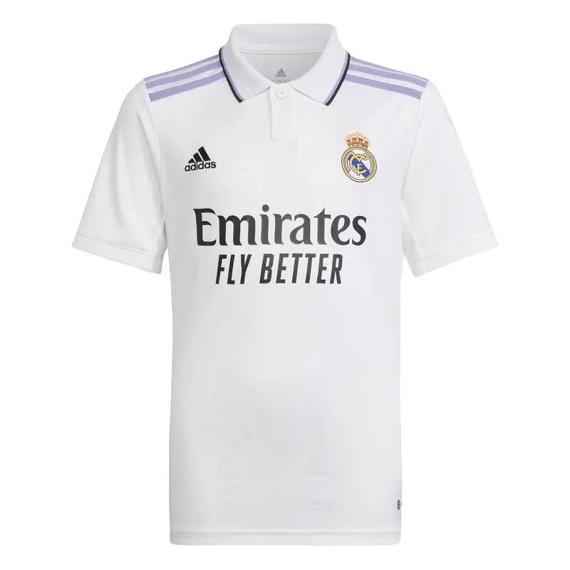 ADIDAS Camiseta Primera Equipación Real Madrid Niños 2022 3 ADIDAS Camiseta Primera Equipación Real Madrid Niños 2022