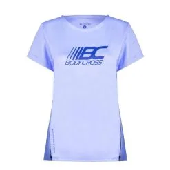 BODYCROSS Camiseta Negro AVA -Running comercio camiseta purpura ava