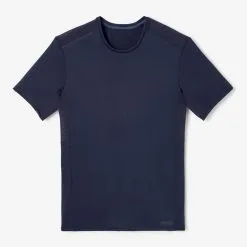 Kalenji Camiseta Running Dry+ Hombre Azul Oscuro Transpirable -Running comercio camiseta running dry hombre azul oscuro transpirable 4
