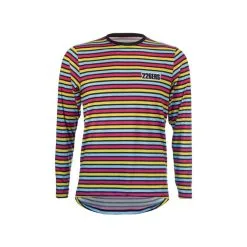 226ERS CAMISETA RUNNING JERSEY - HYDRAZERO STRIPES BLACK MANGA LARGA TALLA L