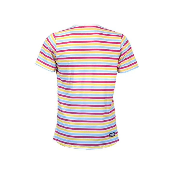 226ERS CAMISETA RUNNING MANGA CORTA- HYDRAZERO STRIPES WHITE TALLA L 4 226ERS CAMISETA RUNNING MANGA CORTA- HYDRAZERO STRIPES WHITE TALLA L - Imagen 2