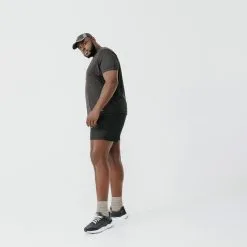 Kalenji Camiseta Running Transpirable Hombre - Dry Negro (de La 4XL A La 5XL) -Running comercio camiseta running transpirable hombre dry negro de la 4xl a la 5xl 3