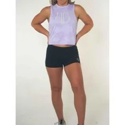 Camiseta Sin Mangas Mujer Banbroken Leivan Morado -Running comercio camiseta sin mangas mujer banbroken leivan morado 1