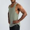 Domyos Camiseta Sin Mangas Stringer Musculación Caqui Claro -Running comercio camiseta sin mangas stringer musculacion caqui claro