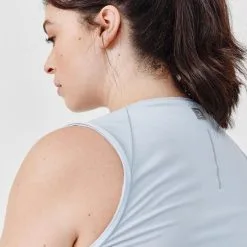 Kalenji Camiseta Sin Mangas Transpirable Running Mujer Dry Gris 10 Kalenji Camiseta Sin Mangas Transpirable Running Mujer Dry Gris -Running comercio camiseta sin mangas transpirable running mujer dry gris 2