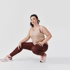 Kalenji Camiseta Sin Mangas Transpirable Running Mujer - Soft Beige -Running comercio camiseta sin mangas transpirable running mujer soft beige 1