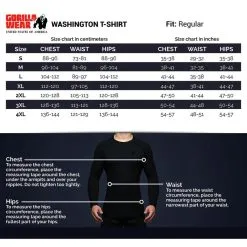 Gorilla Wear Camiseta Sin Mangas - Washington - Negro -Running comercio camiseta sin mangas washington negro 4
