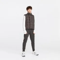 Kalenji Chaleco Acolchado Running Cálido Hombre - Caqui Oscuro -Running comercio chaleco acolchado running calido hombre caqui oscuro 4