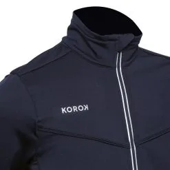 KOROK Chaqueta De Entrenamiento De Hockey Sobre Hierba Niños FH900 Azul Marino -Running comercio chaqueta de entrenamiento de hockey sobre hierba nios fh900 azul marino 4