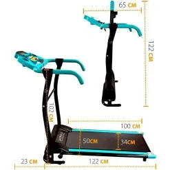 Cinta De Andar 12 Programas Eléctrica, Plegable, Motor 1000 W. Gridinlux -Running comercio cinta de andar 12 programas electrica plegable motor 1000 w gridinlux 3
