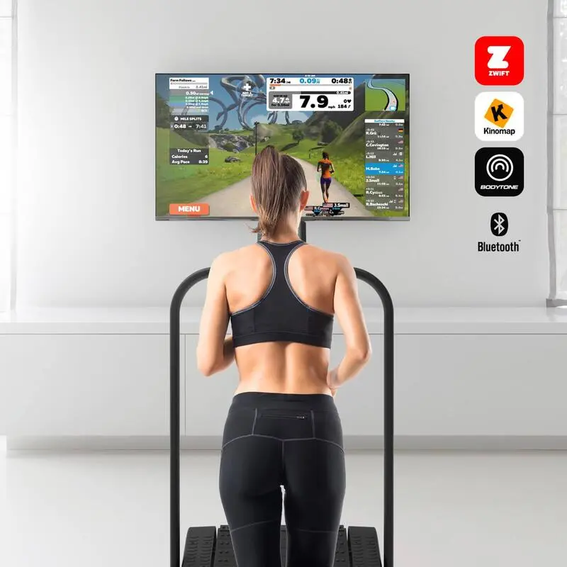 BODYTONE Cinta De Correr Curva Plegable Conecta Con Apps Sin Motor. 0 Consumo. Ilimitada 4 BODYTONE Cinta De Correr Curva Plegable Conecta Con Apps Sin Motor. 0 Consumo. Ilimitada - Imagen 2