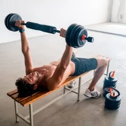 HOUSE MARKET Conjuntode Pesas Xiaomi Fed: Mancuernas + Barra + Pesas -Running comercio conjuntode pesas xiaomi fed mancuernas barra pesas 4