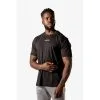 AESTHETIC WOLF Core Camiseta - Fitness - Hombre - Negro -Running comercio core camiseta fitness hombre negro