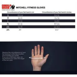 Guantes De Fitness Mitchell Training Gorilla Wear -Running comercio guantes de fitness mitchell training gorilla wear 4