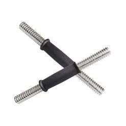 Juego 2 Barras Mancuernas De Hierro 25mm Fitness Tech -Running comercio juego 2 barras mancuernas de hierro 25mm fitness tech 3