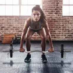 Juego De 2 Discos De Pesas Olímpicas 10 Kg SPORTNOW 32x32x4 Cm Negro -Running comercio juego de 2 discos de pesas olimpicas 10 kg sportnow 32x32x4 cm negro 1