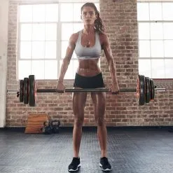 Juego De Barra De Pesas Con Mancuernas SPORTNOW 140x17x17 Cm Negro -Running comercio juego de barra de pesas con mancuernas sportnow 140x17x17 cm negro 1