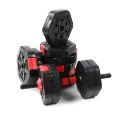 CLOVER FITNESS Juego De Mancuernas Hexagonales 25 Kg. -Running comercio juego de mancuernas hexagonales 25 kg 2