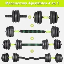 OZIO FITNESS Juego Kit 20 Kg De Mancuernas 4 En 1 MultiFit 8 OZIO FITNESS Juego Kit 20 Kg De Mancuernas 4 En 1 MultiFit -Running comercio juego kit 20 kg de mancuernas 4 en 1 multifit 1
