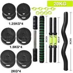 OZIO FITNESS Juego Kit 20 Kg De Mancuernas 4 En 1 MultiFit 9 OZIO FITNESS Juego Kit 20 Kg De Mancuernas 4 En 1 MultiFit -Running comercio juego kit 20 kg de mancuernas 4 en 1 multifit 2