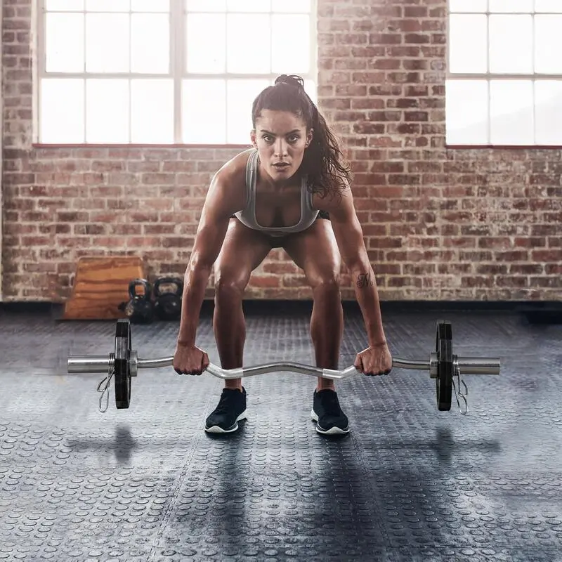 Juegoe 2 Discos De Pesas Olímpicas 5 Kg SPORTNOW 24x24x3,5 Cm Negro 4 Juegoe 2 Discos De Pesas Olímpicas 5 Kg SPORTNOW 24x24x3,5 Cm Negro - Imagen 2