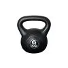 IVOL Kettlebell 6 Kg - Plástico - Para Uso Interior Y Exterior - Negro -Running comercio kettlebell 6 kg plastico para uso interior y exterior negro