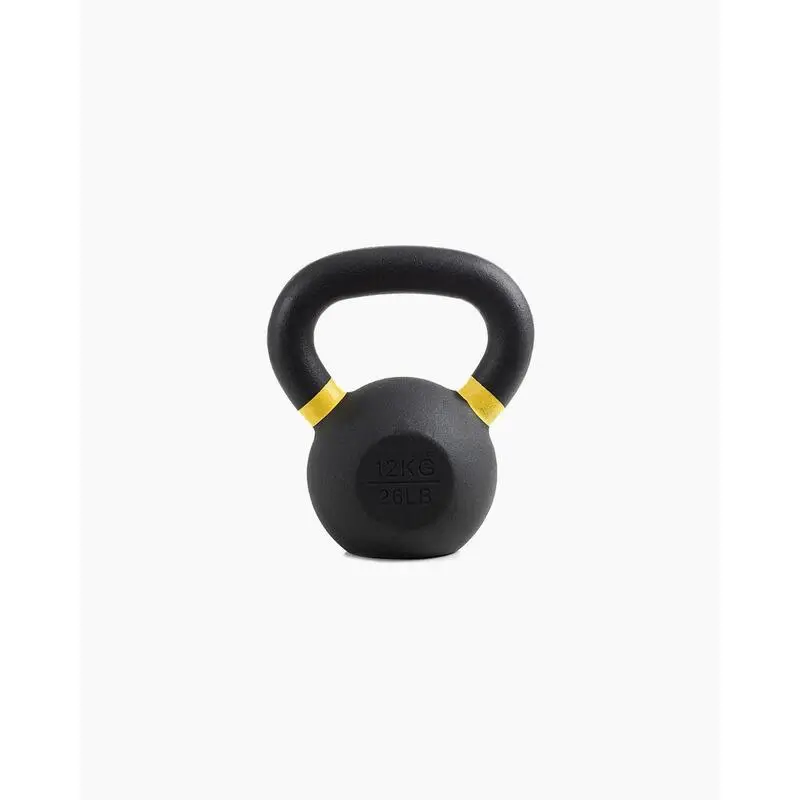 Kettlebell Cast Iron 12kg - BOOMFIT 4 Kettlebell Cast Iron 12kg - BOOMFIT - Imagen 2
