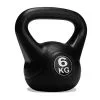 Virtufit Kettlebell - Cloruro De Polivinilo - 6Kg - Negro