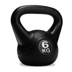 Virtufit Kettlebell - Cloruro De Polivinilo - 6Kg - Negro