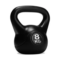 Virtufit Kettlebell - Cloruro De Polivinilo - Negro - 8 Kg