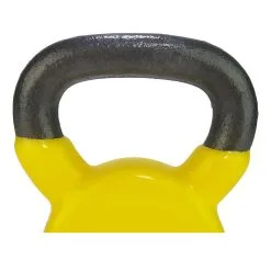 Tunturi Kettlebell - Vinilo - 6 Kg - Amarillo -Running comercio kettlebell vinilo 6 kg amarillo 2