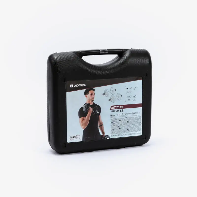 Kit Mancuernas 20 Kg Musculación Corength 6 Kit Mancuernas 20 Kg Musculación Corength - Imagen 4