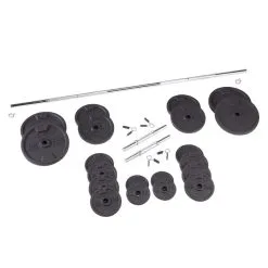 Kit Mancuernas Y Barras 93 Kg Musculación Corength -Running comercio kit mancuernas y barras 93 kg musculacion corength 1