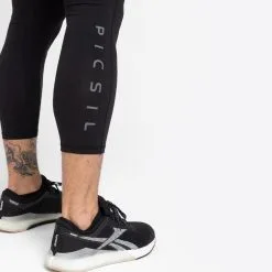PICSIL Leggings Premium Hombre Negro -Running comercio leggings premium hombre negro 3
