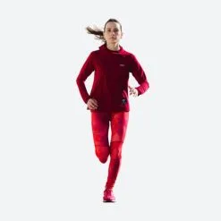 THE RUNNING REPUBLIC Leggings Running Largos De Poliéster Reciclado Para Mujer TRR Rojo -Running comercio leggings running largos de poliester reciclado para mujer trr rojo 4