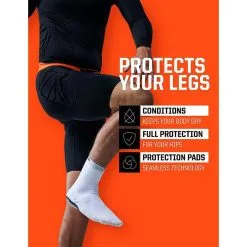 Malla Térmica Corta Portero T1TAN Con Protection Short 2.0 Negra Hombre -Running comercio malla termica corta portero t1tan con protection short 20 negra hombre 1