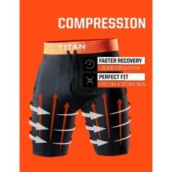 Malla Térmica Corta Portero T1TAN Con Protection Short 2.0 Negra Hombre -Running comercio malla termica corta portero t1tan con protection short 20 negra hombre 3