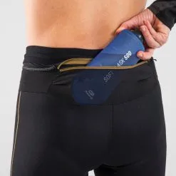 EVADICT Mallas Trail Running Mujer Emboss Negro Largas -Running comercio mallas trail running mujer emboss negro largas 4