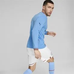 Manchester City FC Home 22/23 Réplica De Camiseta De Manga Larga Hombre PUMA -Running comercio manchester city fc home 2223 replica de camiseta de manga larga hombre puma 4