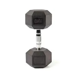 SINGULAR WOD MANCUERNA HEXAGONAL DUMBBELL 15 KG (Sin Logo) -Running comercio mancuerna hexagonal dumbbell 15 kg sin logo 1