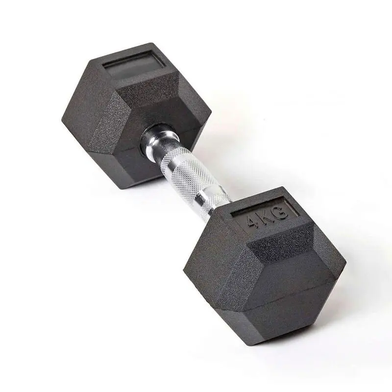 SINGULAR WOD MANCUERNA HEXAGONAL DUMBBELL 4 KG (Sin Logo) 3 SINGULAR WOD MANCUERNA HEXAGONAL DUMBBELL 4 KG (Sin Logo)